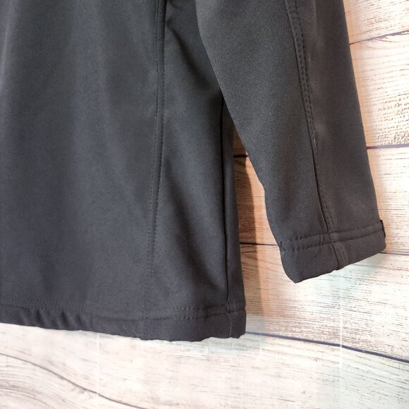 CB Cutter Buck Sport Jacket Women's Size M 10-12 Black Pink Heavyweight Hoodie - Picture 15 of 16